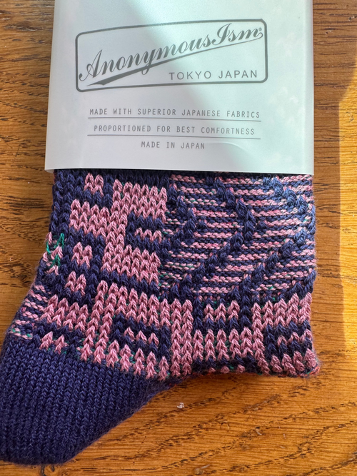 ANONYMOUS ISM - Multi Links Socks - Ivory