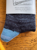 ANONYMOUS ISM - 2 Point Socks - Navy