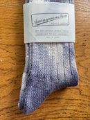 ANONYMOUS ISM - Uneven Dyed Socks - Purple/ Blue