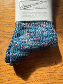 ANONYMOUS ISM -  5 Colour Mix Socks - Navy