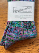 ANONYMOUS ISM - 5 Colour Mix Socks - Multi Blues