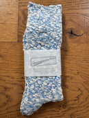 ANONYMOUS ISM - Light Slub Socks - Blue