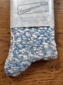 ANONYMOUS ISM - Light Slub Socks - Blue
