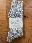 ANONYMOUS ISM - Light Slub Socks - Navy