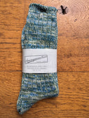 ANONYMOUS ISM - 5 Colour Mix Socks - Mint