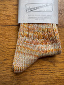 ANONYMOUS ISM - 5 Colour Mix Socks - Gold/ Honey