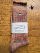 ANONYMOUS ISM - 5 Colour Mix Socks - Pink