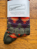 ANONYMOUS ISM - Diamond JQ Crew Socks - Khaki