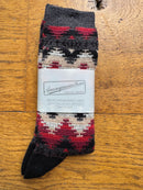 ANONYMOUS ISM - Diamond JQ Crew Socks - Black