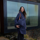 Kate Sheridan - Grid Midi Tote Bag - Navy