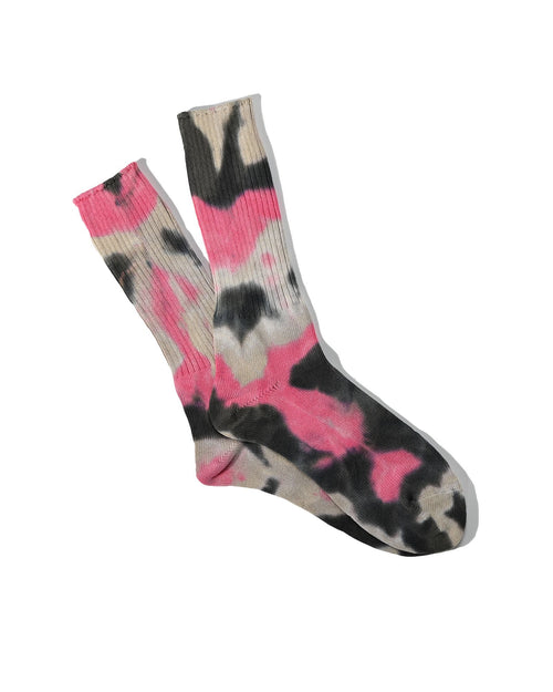 ANONYMOUS ISM - Tie Dye Socks - Pink