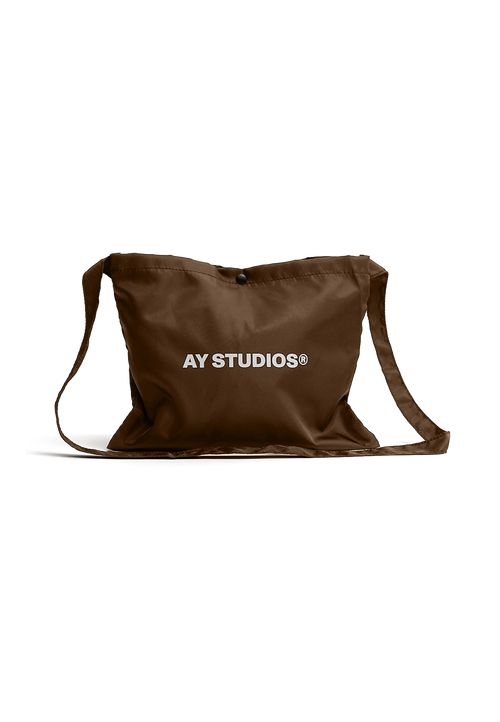 AY Studios - Musette Bag - Dark Brown