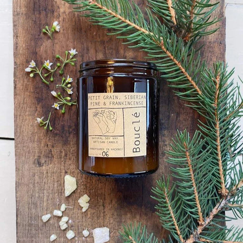 BOUCLÉ - Petitgrain, Siberian Pine & Frankincense Candle
