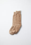 ROTOTO - Double Face Thick Socks - Camel