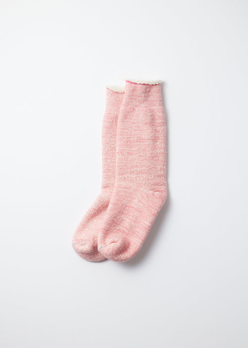 ROTOTO - Double Face Thick Socks - Light Pink