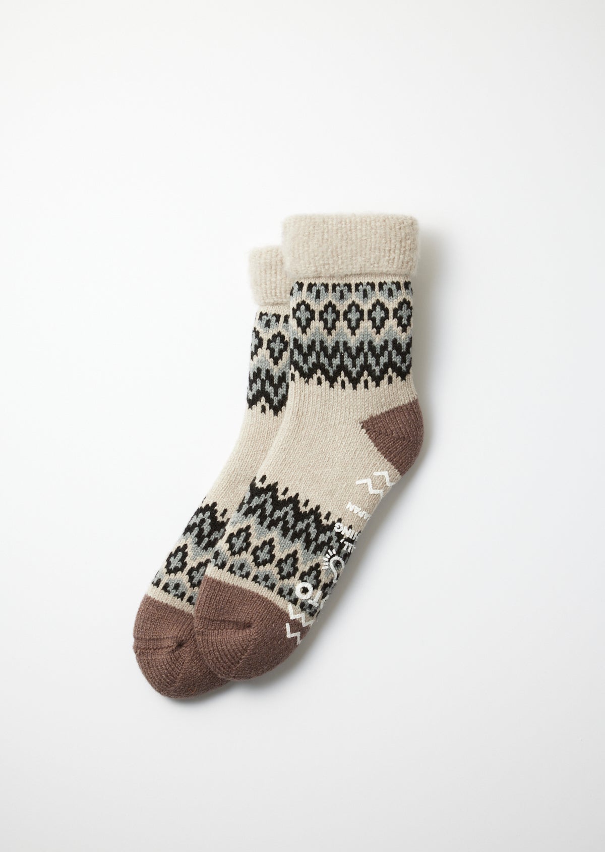 ROTOTO - Comfy Room Nordic  'Indoor Socks' - Ivory