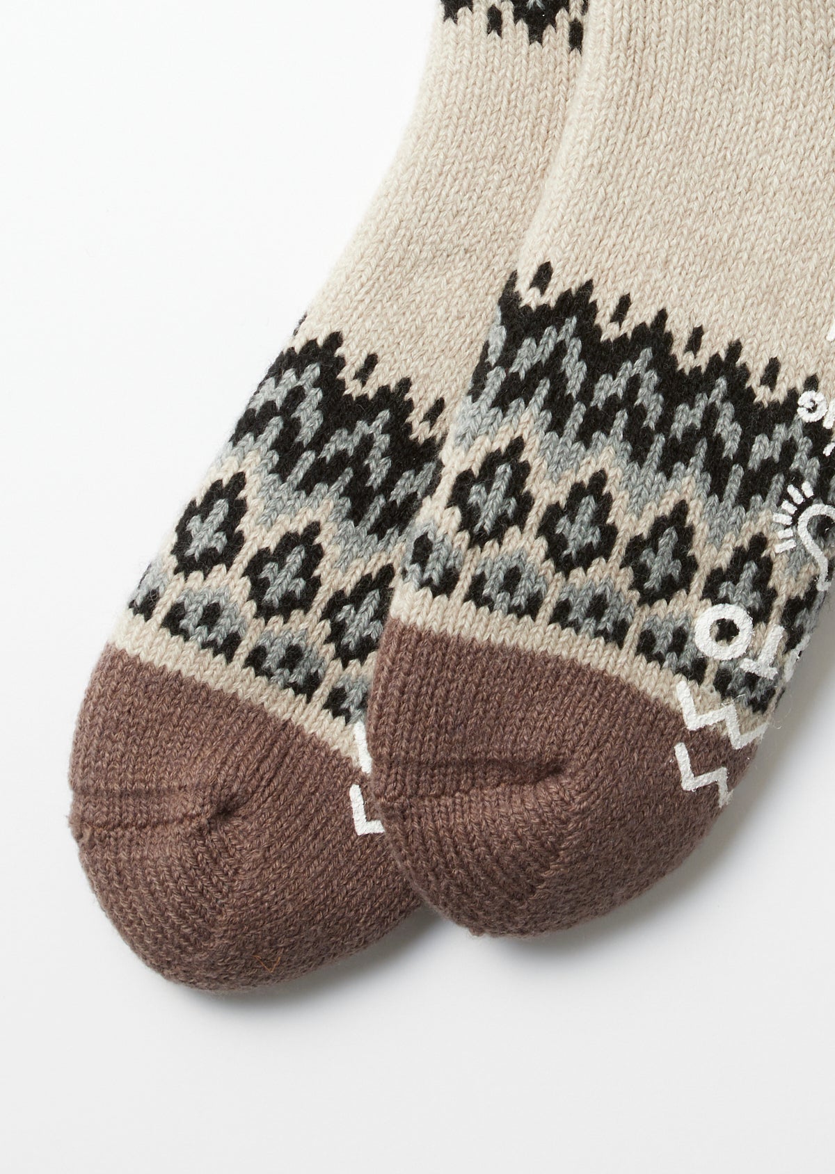 ROTOTO - Comfy Room Nordic  'Indoor Socks' - Ivory