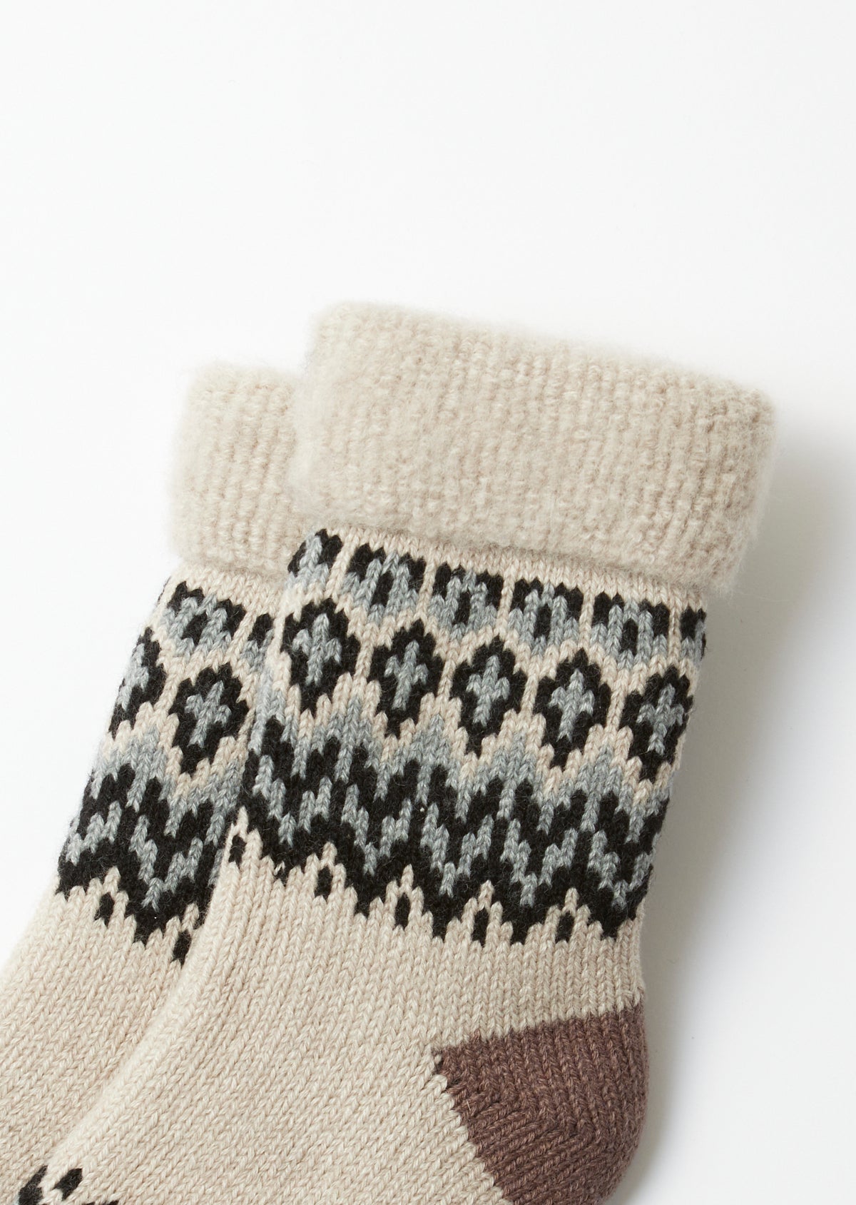 ROTOTO - Comfy Room Nordic  'Indoor Socks' - Ivory