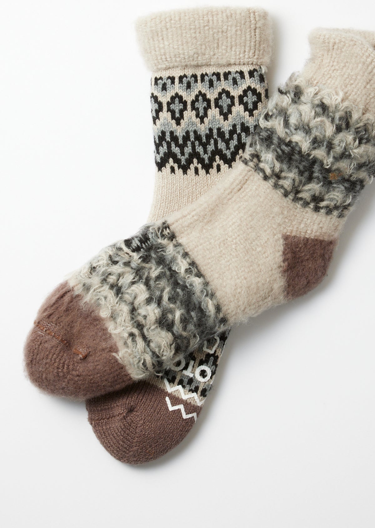 ROTOTO - Comfy Room Nordic  'Indoor Socks' - Ivory
