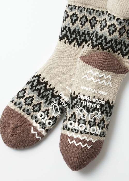 ROTOTO - Comfy Room Nordic  'Indoor Socks' - Ivory