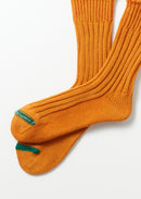 ROTOTO - Chunky Rib Socks - Orange Peel