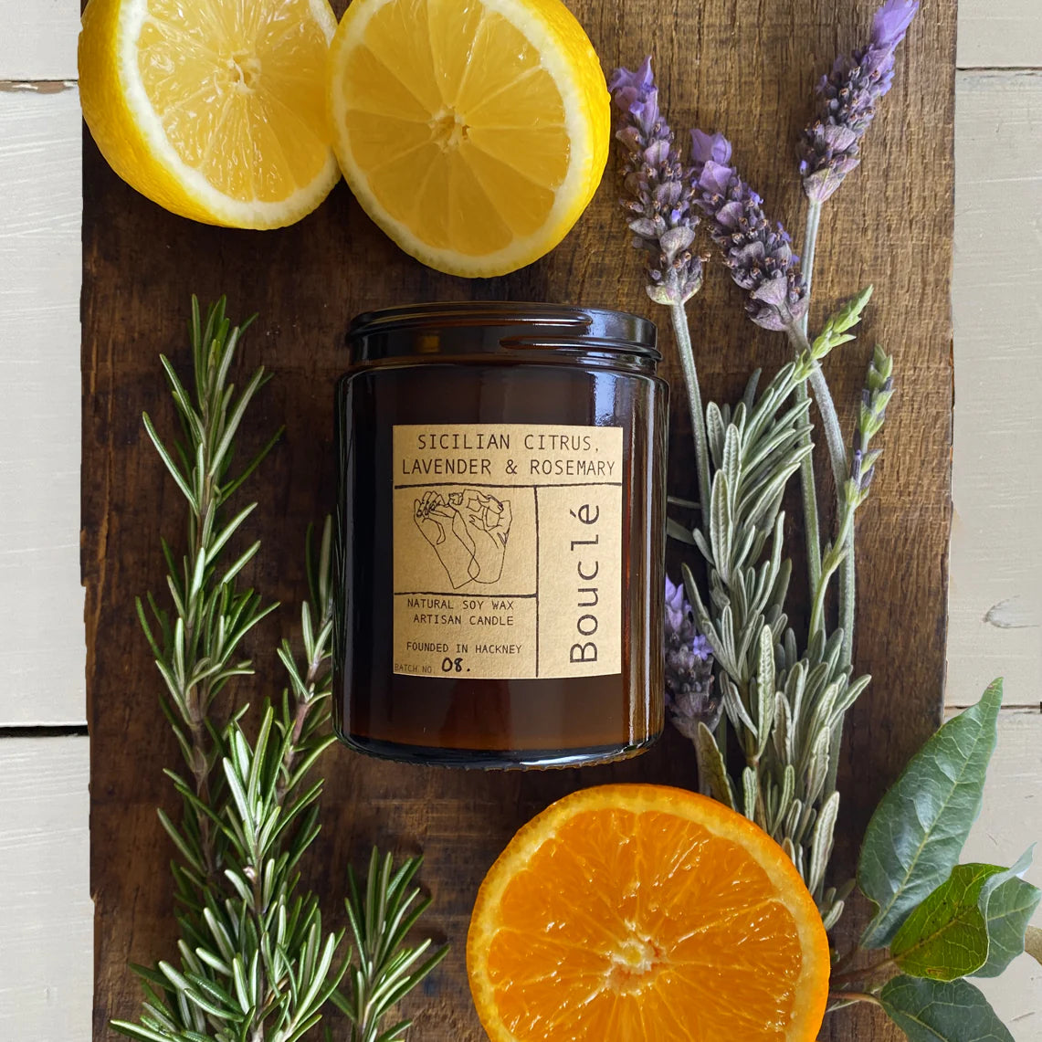 BOUCLÉ - Sicilian Citrus, Lavender & Rosemary Candle
