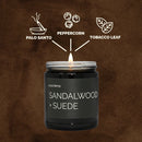 EVERLUME - SANDALWOOD + SUEDE Candle