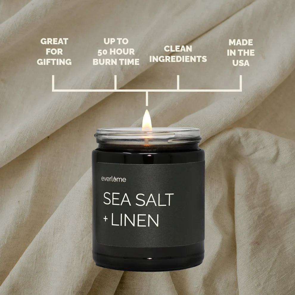 EVERLUME - SEA SALT + LINEN Candle