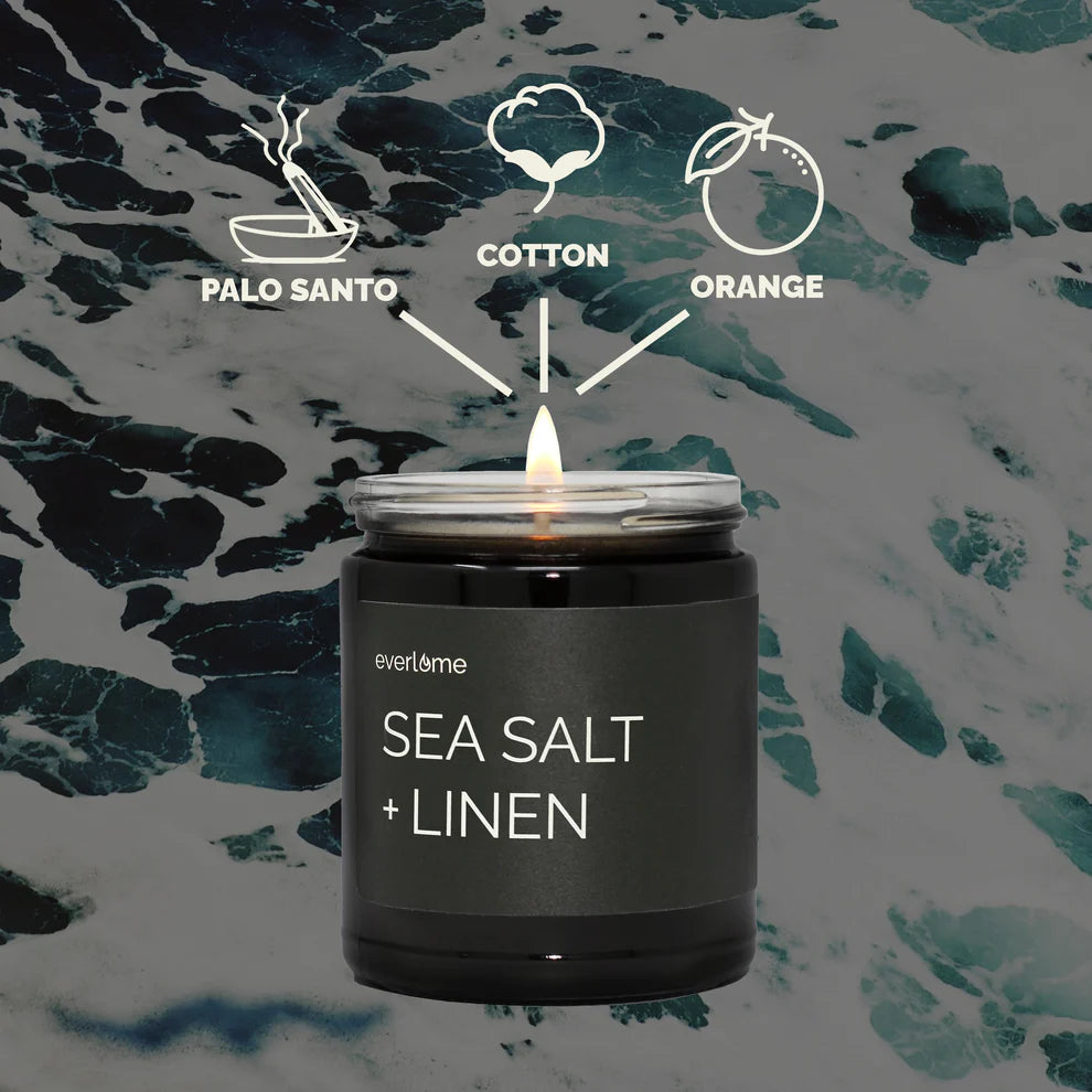 EVERLUME - SEA SALT + LINEN Candle