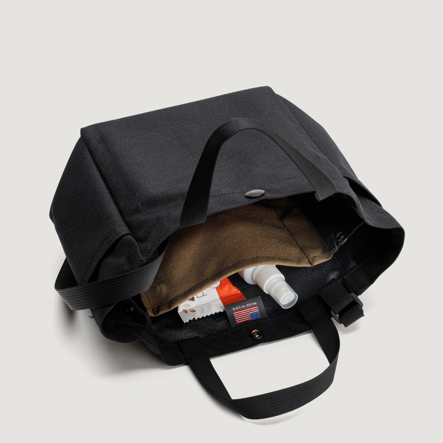 Bags in Progress - Small Side Pocket Tote - Black