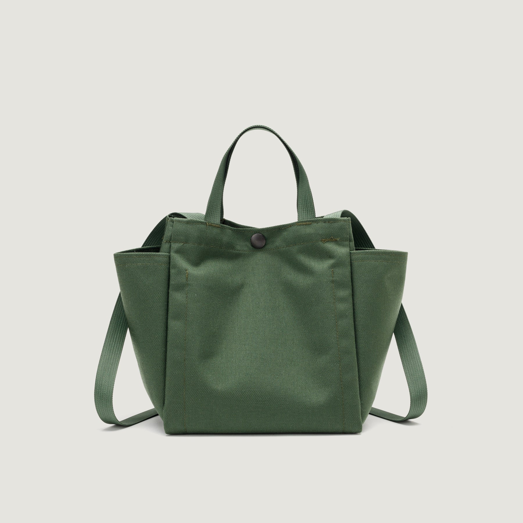 Bags in Progress - Small Side Pocket Tote - Olive