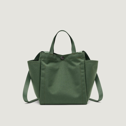 Bags in Progress - Small Side Pocket Tote - Olive