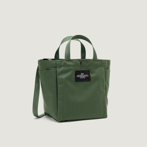 Bags in Progress - Small Side Pocket Tote - Olive