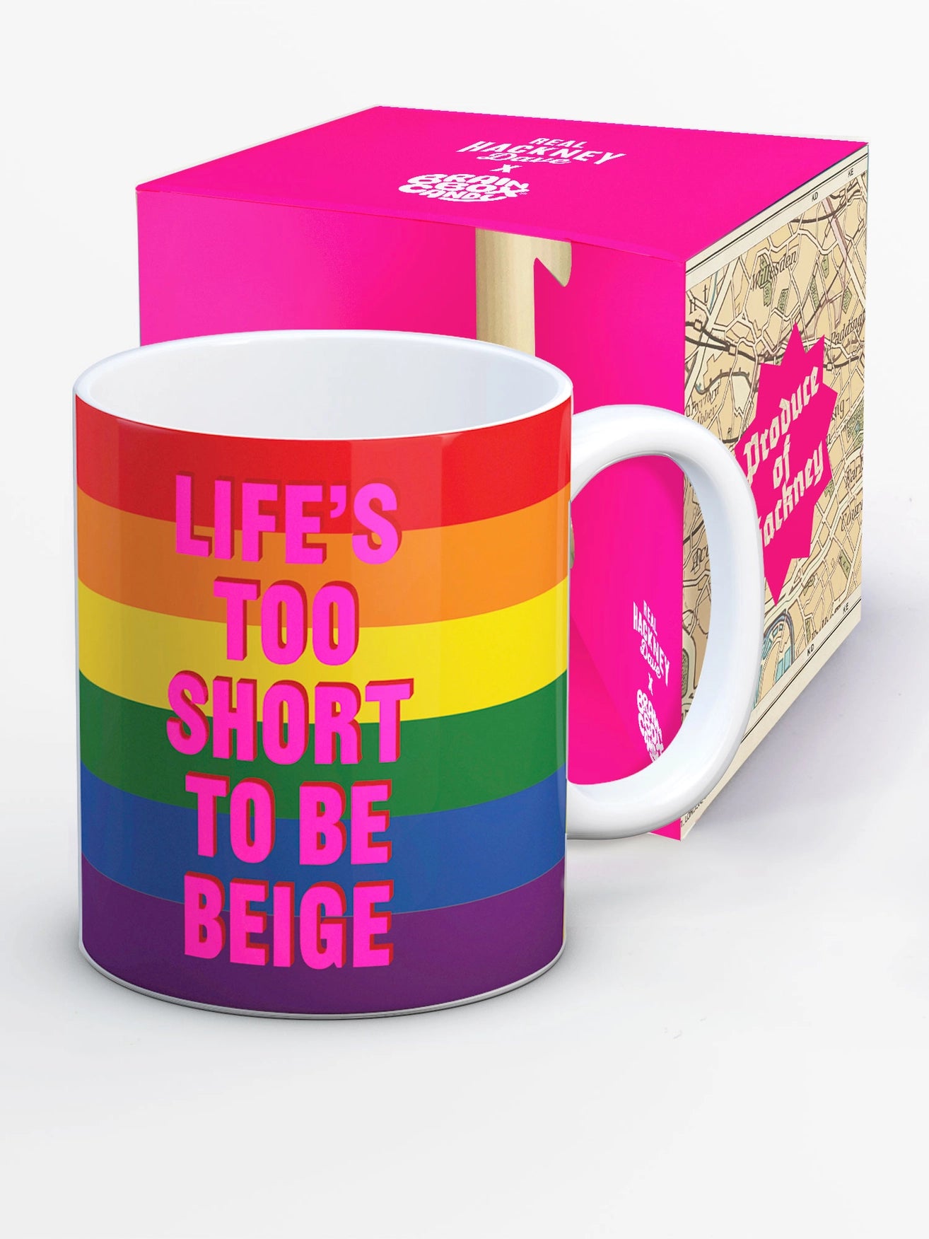 Real Hackney Dave - 'Life's Too Short' Mug