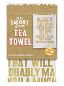 Real Hackney Dave - 'Gentle Reminder Tea Towel