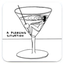 David Shrigley - 'A Pleasing Situation' Coaster