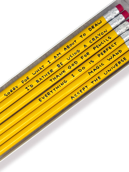 David Shrigley - 'Funny' Pencil Set 3