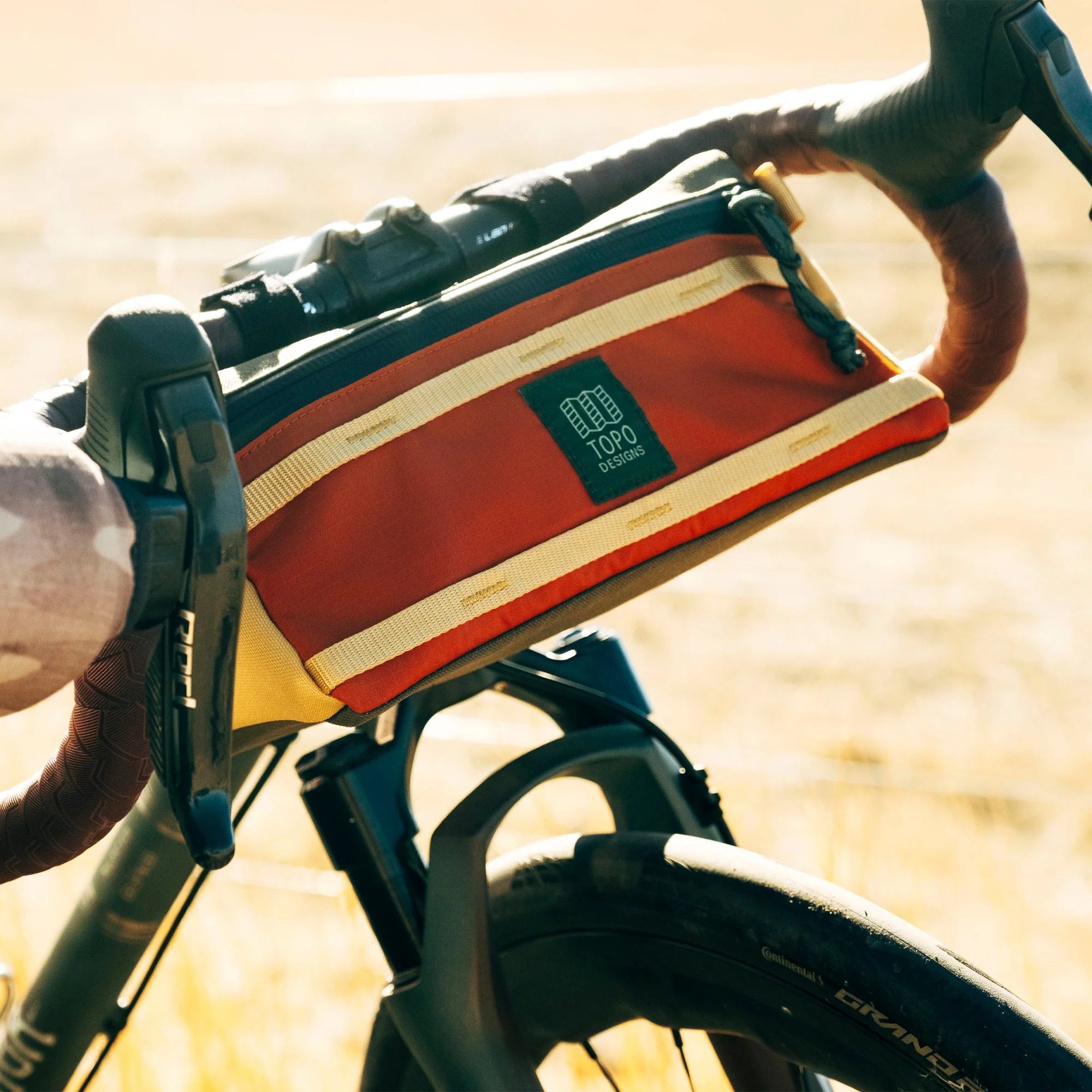 TOPO Designs Bike Bag - Terracotta/ Woodland