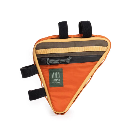 TOPO Designs Bike Frame Bag - Terracotta/ Woodland