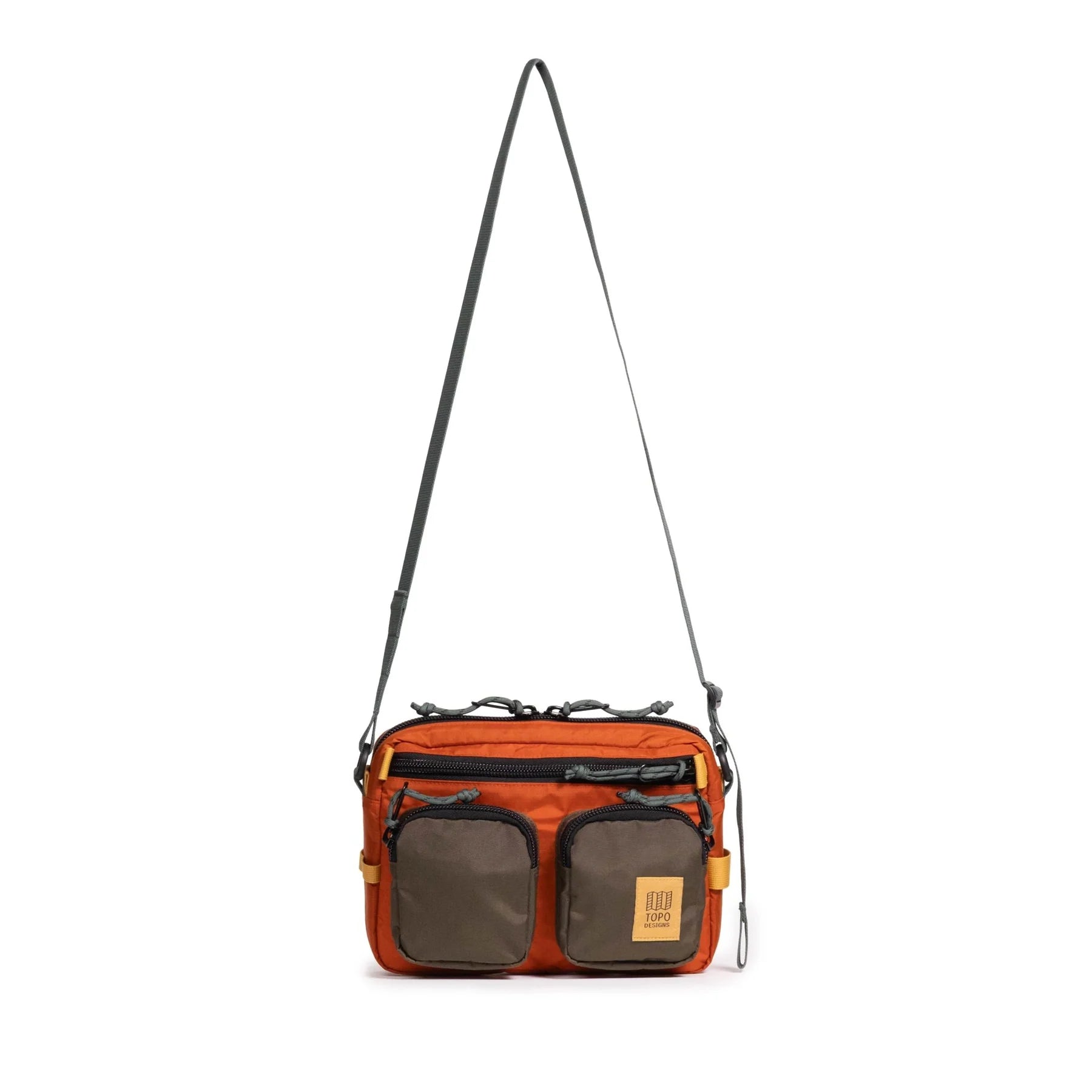 TOPO Designs Block Bag - Terracotta/ Woodland