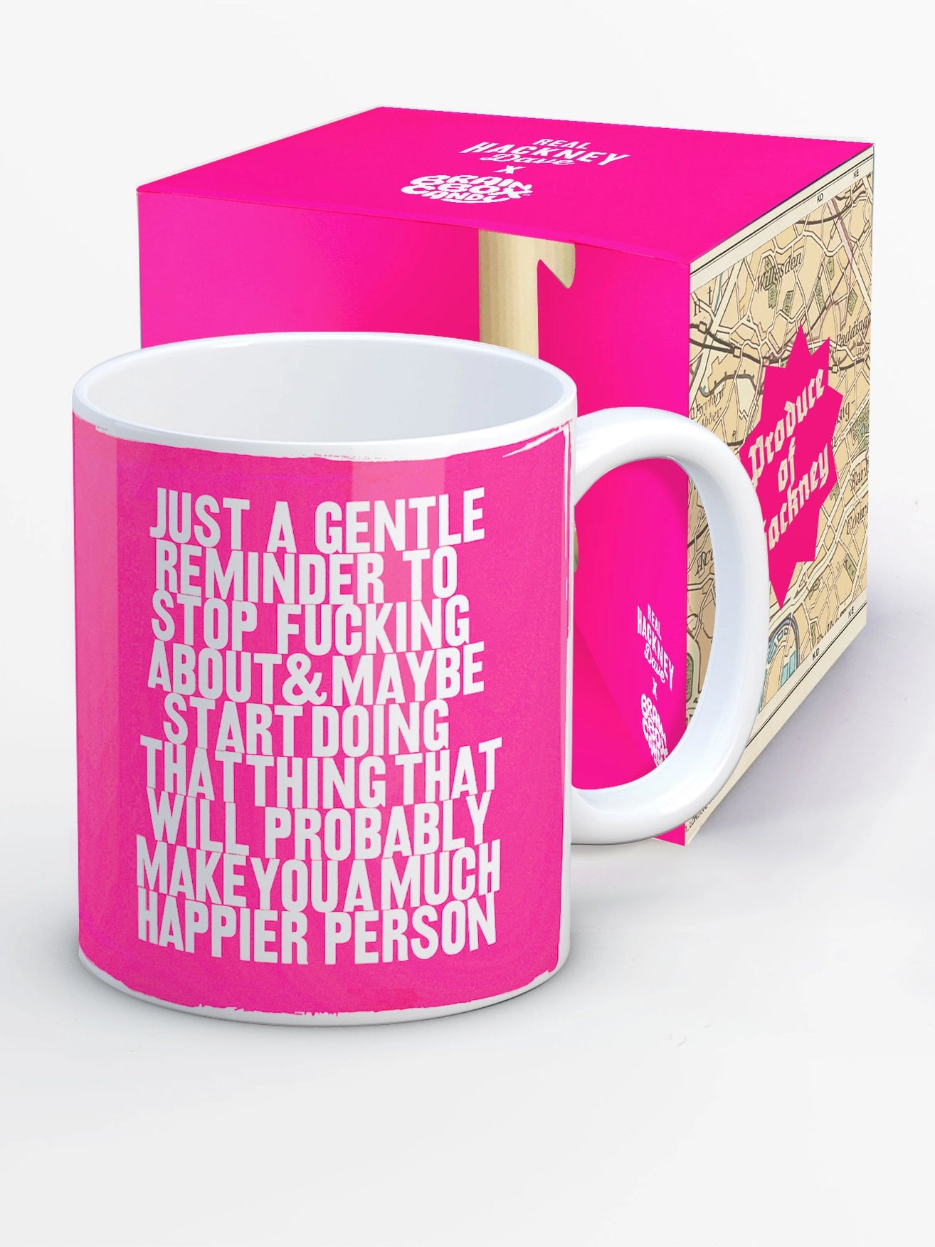 Real Hackney Dave - 'Gentle Reminder' Mug