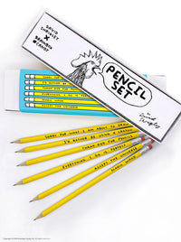 David Shrigley - 'Funny' Pencil Set 3