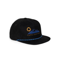TOPO Designs Corduroy Trucker Hat - Alpine View Black