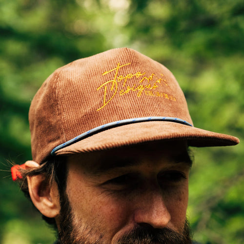 TOPO Designs Corduroy Trucker Hat - Forest Green