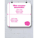 David Shrigley - 'F**K Off 'Coaster