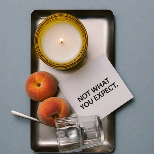 NOT WHAT YOU EXPECT - OBJECT 6 - PEACH & MUSK