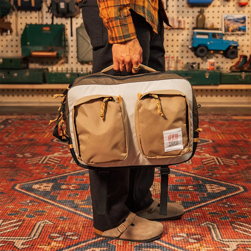 TOPO Designs Global Briefcase - Black/ Black
