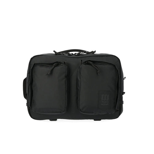 TOPO Designs Global Briefcase - Black/ Black
