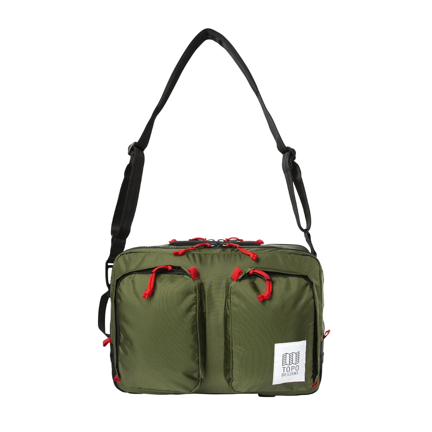 TOPO Designs Global Briefcase - Olive/ Olive