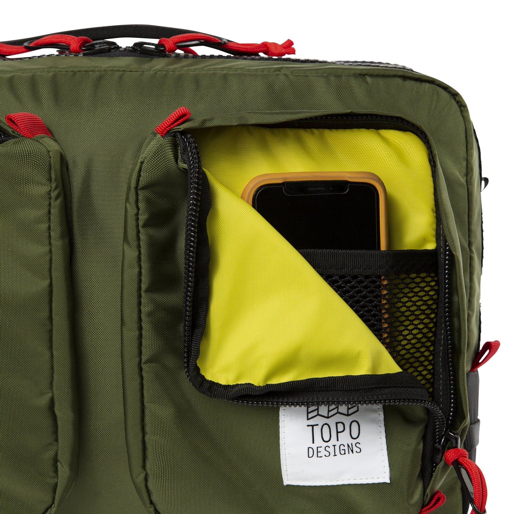 TOPO Designs Global Briefcase - Black/ Black
